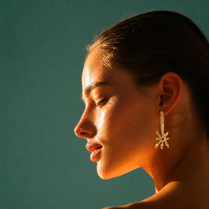 Long Sun Earrings