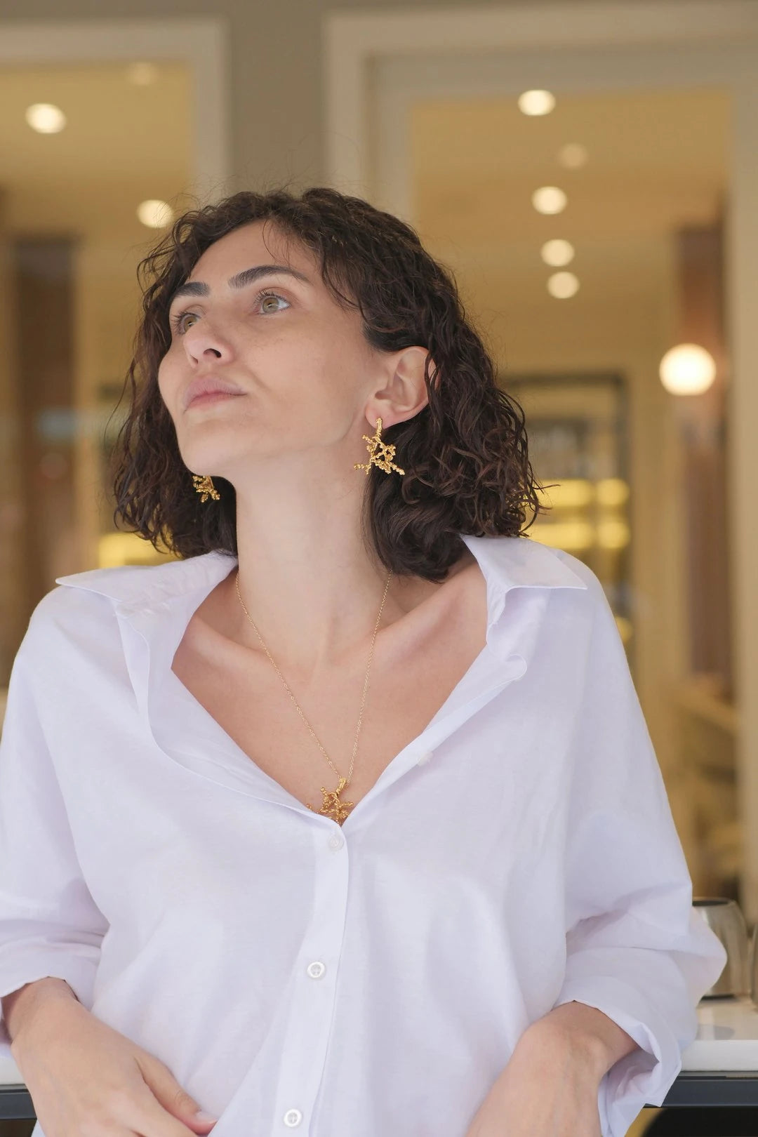 Zeytin Ağacı Küpe